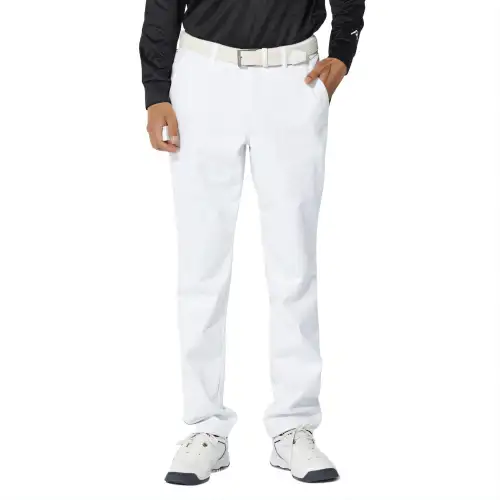 FILA Casual Pants Men's White Moderate Tapered Pants