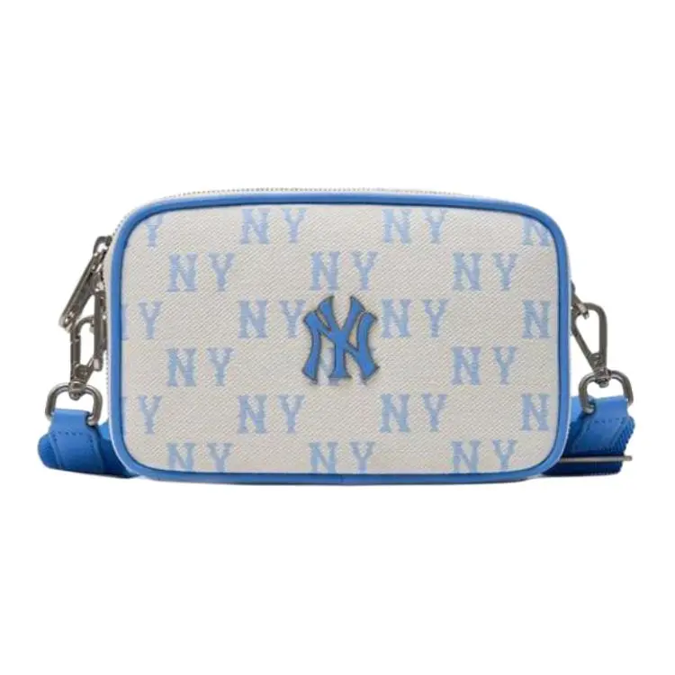 MLB Polyester Shoulder Bag, Crossbody Bag Unisex Dark Sky Blue