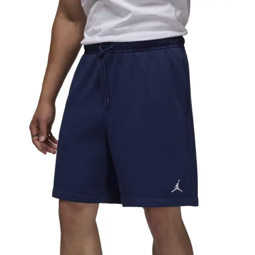 Jordan Brooklyn Fleece Casual Shorts Men's Midnight Marine Blue/White