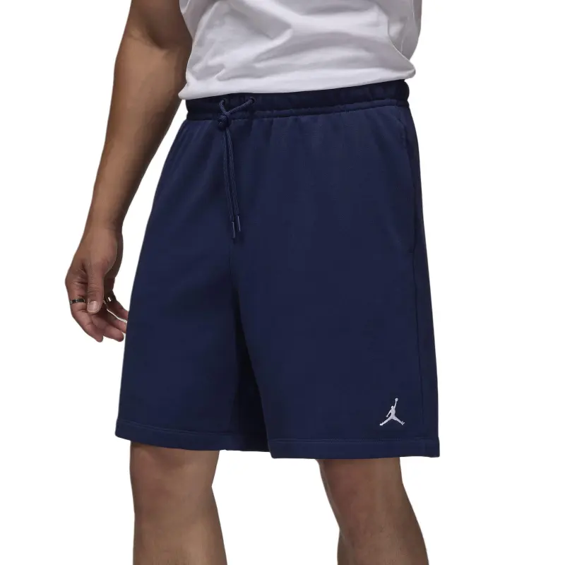 Jordan Brooklyn Fleece Casual Shorts Men's Midnight Marine Blue/White