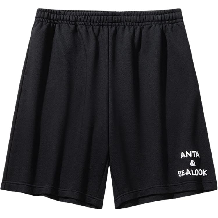 Мужские шорты Anta x SeaLook Black (черные)