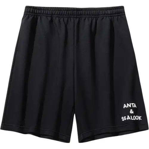 Anta x HAIBAOKANKAN,LIANMINGKUAN Life Collection Casual Shorts Men's Basic Black
