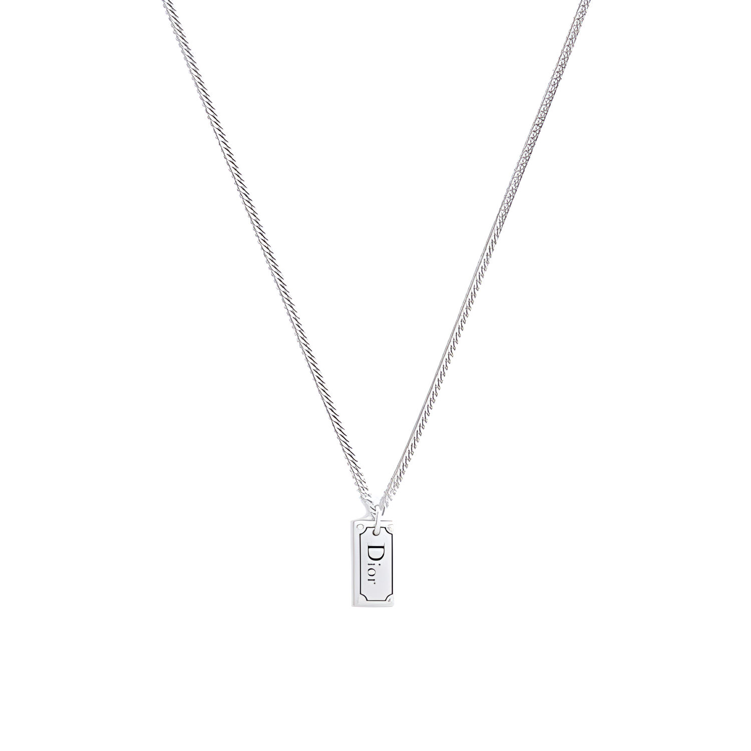 Мужская цепочка Dior N2909HOMST_D990 (серебристая)