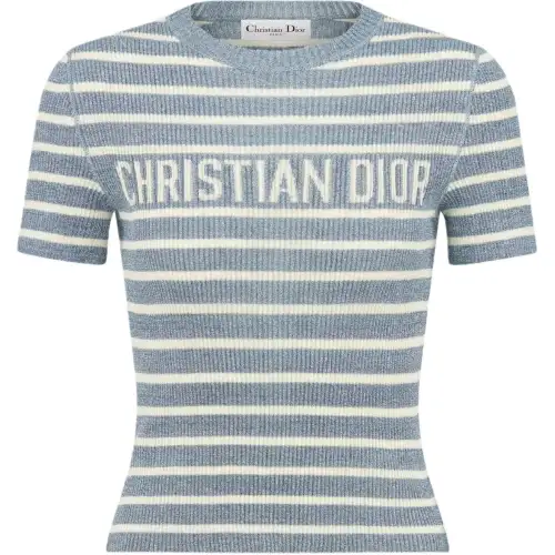 DIOR Dioriviera FW25 Knitwear Women's Denim Blue