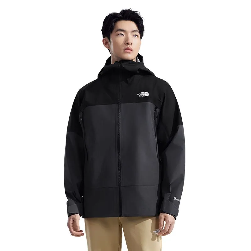 THE NORTH FACE SS25 Windbreaker Jacket Men's Dark Gray/Cosmic Black