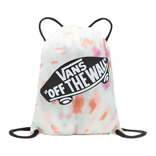 Vans Vans, trend universal white backpack for men and women, drawstring, polyester, for beloved