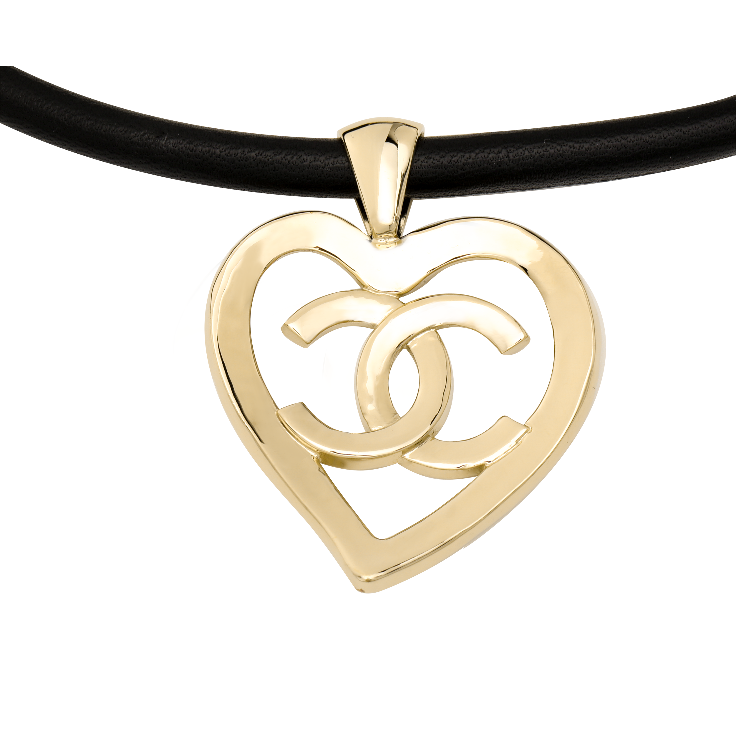 Женское necklace Chanel 22P (черное)