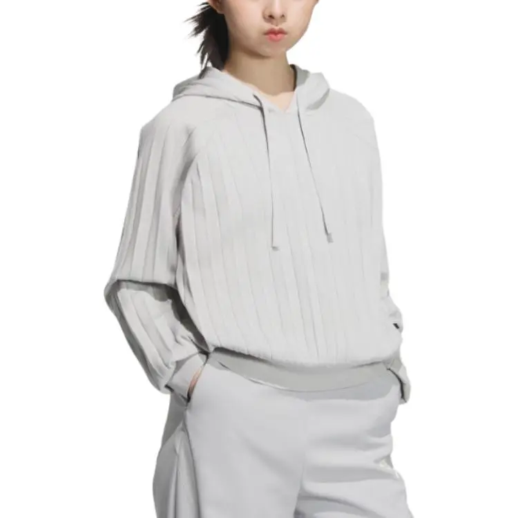 Adidas Sweatshirt Women's Light Gray