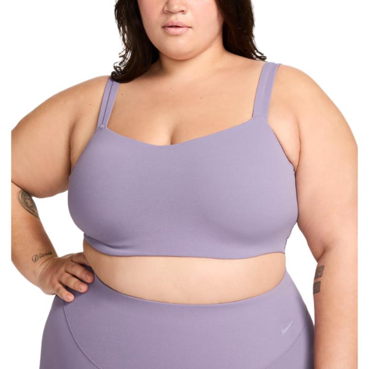Nike Zenvy Strappy Women's Light-Support Padded Sports Bra Plus Size