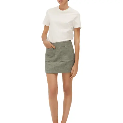 Bottega Veneta FW24 Casual Short Skirts Women's Mixed Color
