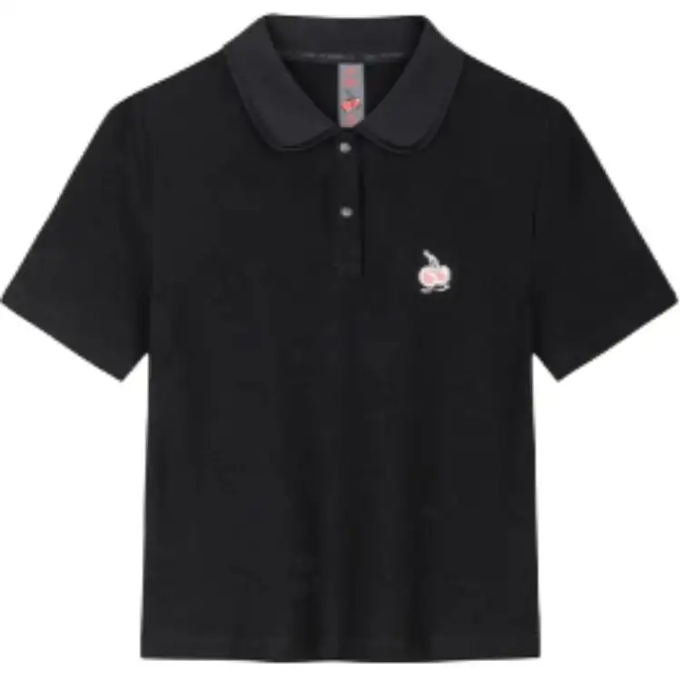 Anta x Kirsh Life Collection Polo Shirt Women's Basic Black