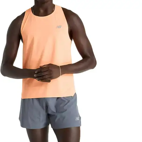 New Balance Race Day Tank Top Men's Orange