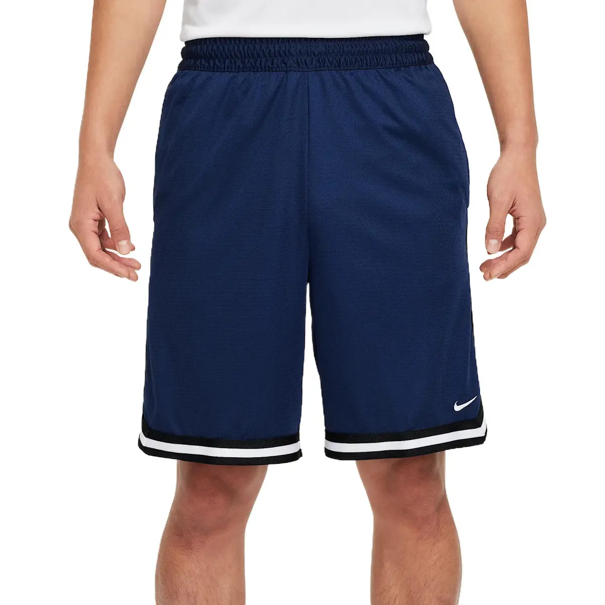 Nike Dri FitDNA Swoosh Casual Shorts Men's Midnight Marine Blue/Black/White