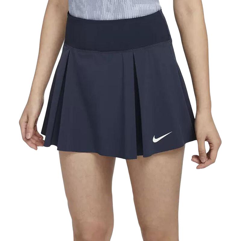 Женская юбка Nike Теннисная (темно-синяя)