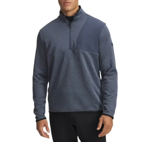 Under Armour Sweaters Men's Gray Stand Collar Moderate