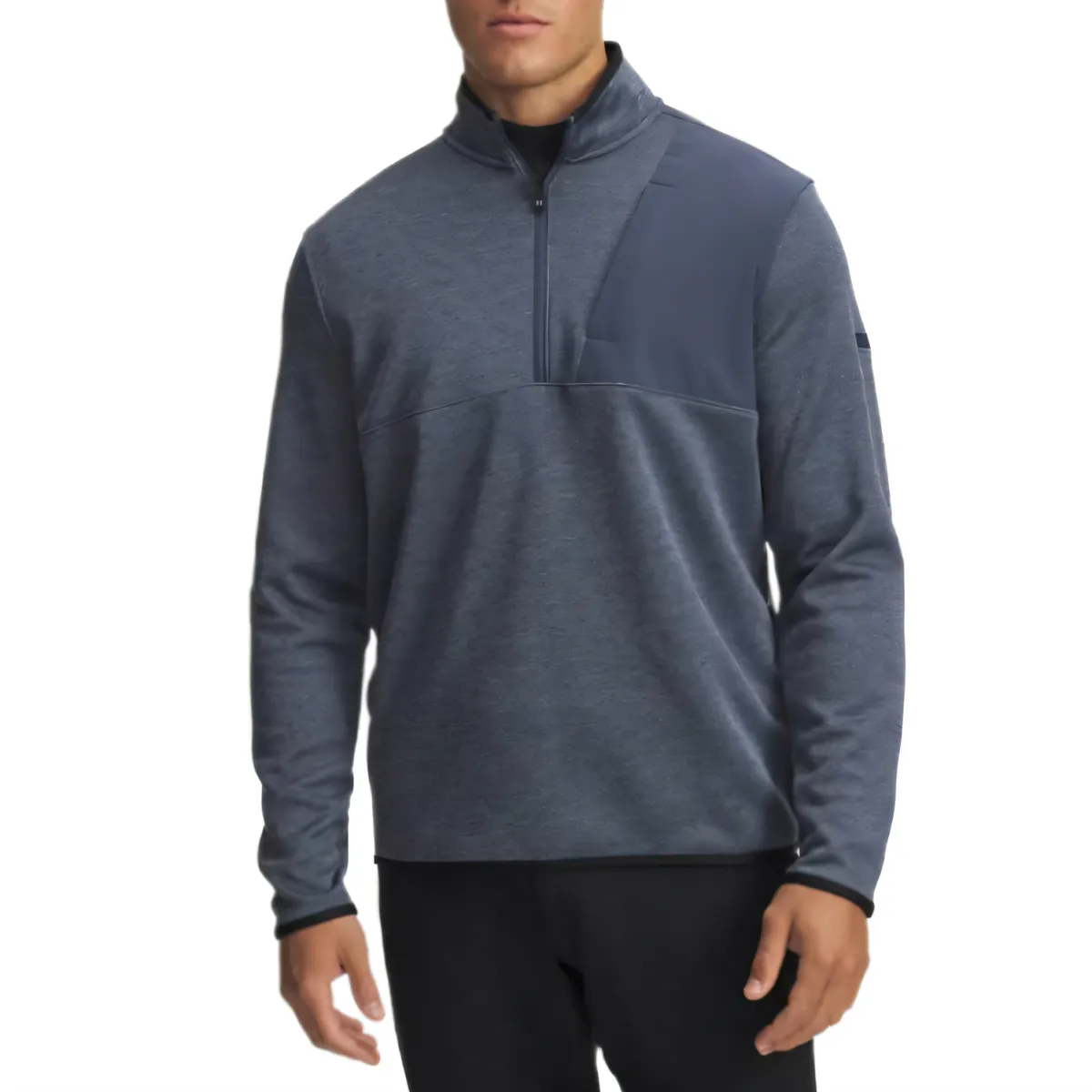 Under Armour Sweaters Men's Gray Stand Collar Moderate