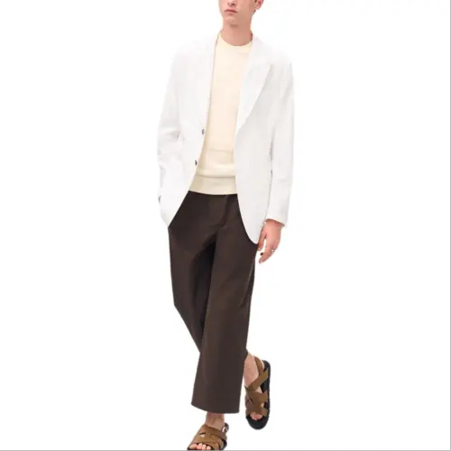 HERMES Jackets & Coats Men's White