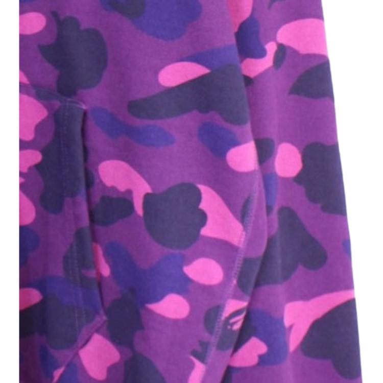 Худи A BATHING APE City Camo Half Shark Full Zip Hoodie (разноцветный) — фото 2