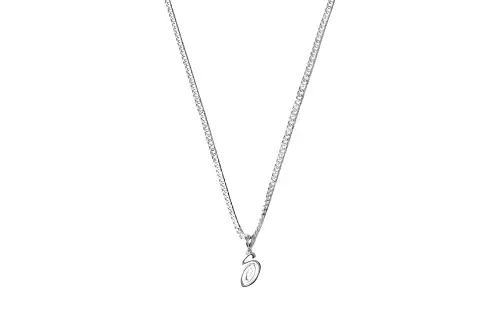 Stussy Swirly S Sterling Chain