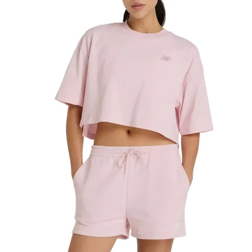 New Balance Drop Shoulder Sleeve T Shirt Women's