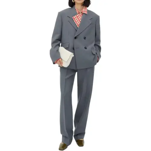 Bottega Veneta Jackets & Coats Women's Gray