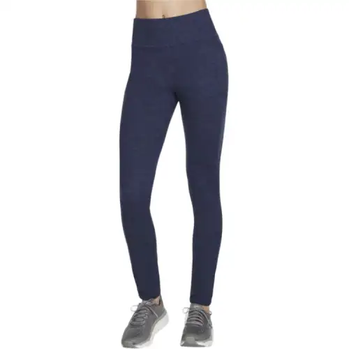 Skechers GOSTRETCH Diamond Brushed FL HW Legging Leggings Women's Navy Blue