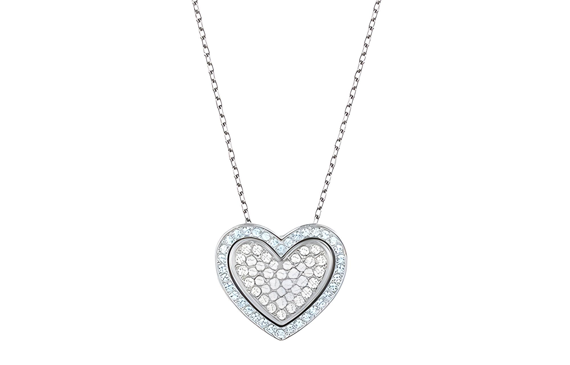 Женская подвеска Swarovski Cupid (серебристая)