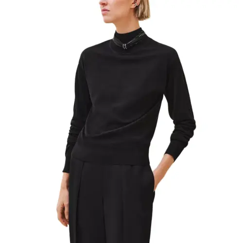 HERMES FW24 Sweater Women's Black