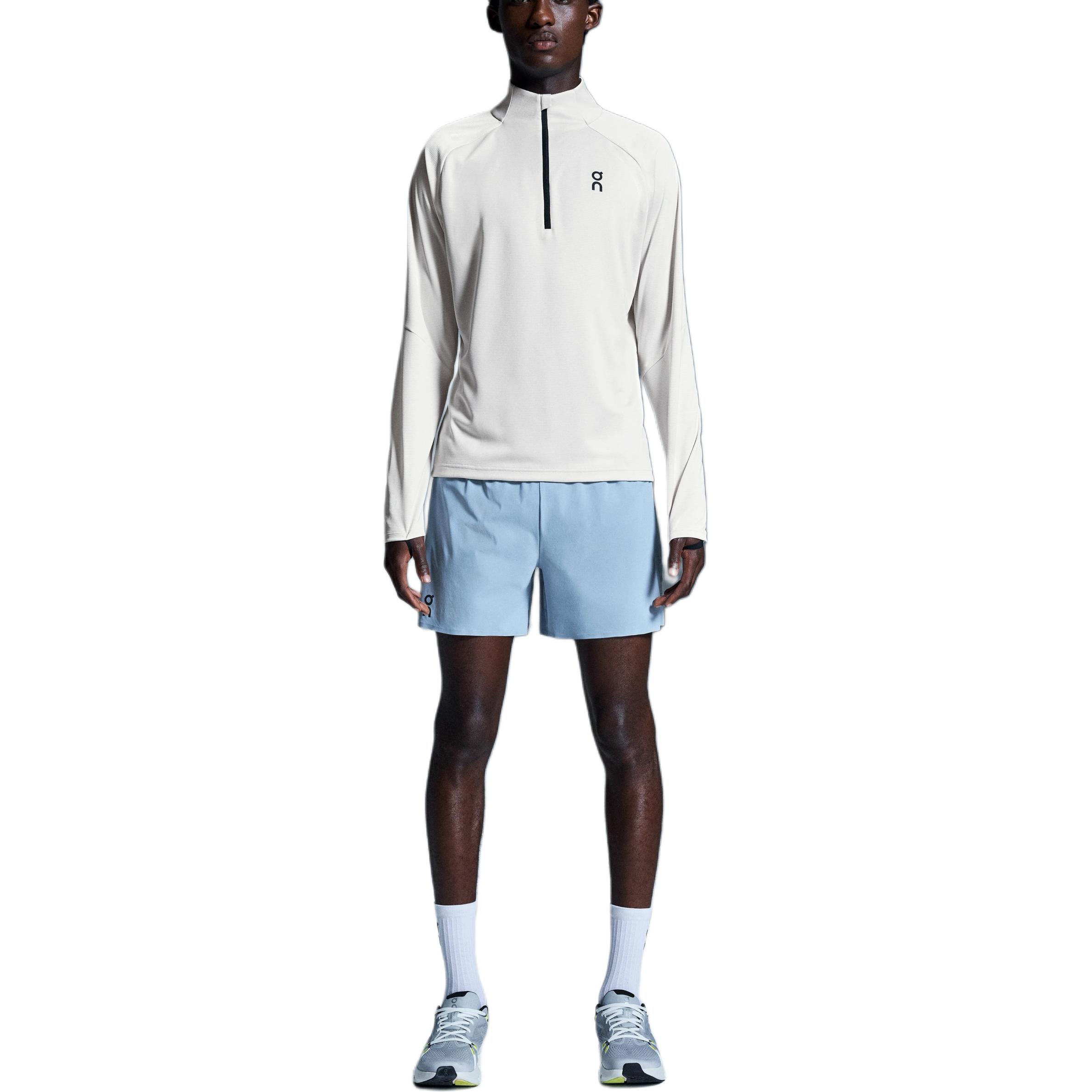 On Performance Sports Shorts Men’s Light Gray Blue