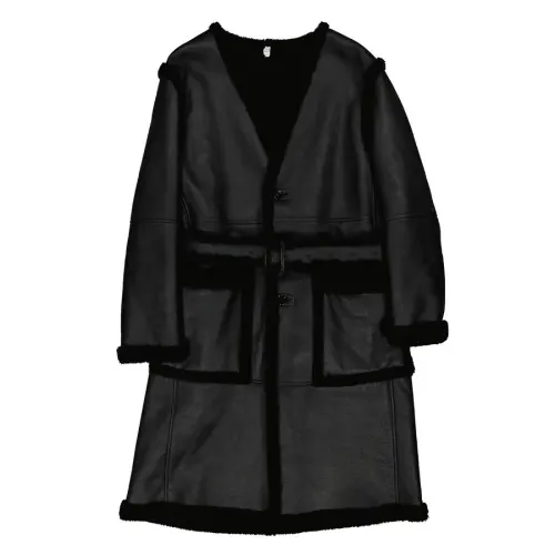 Burberry Coats Men's Black Moderate