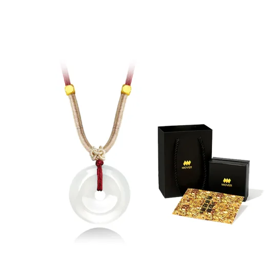MOVER Chalcedony Jade Necklaces Unisex