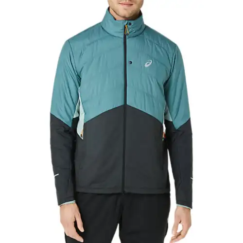 Asics Jackets & Coats Men's Blue Green