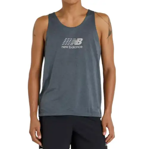 New Balance Graphic Tank Top Men's Gray