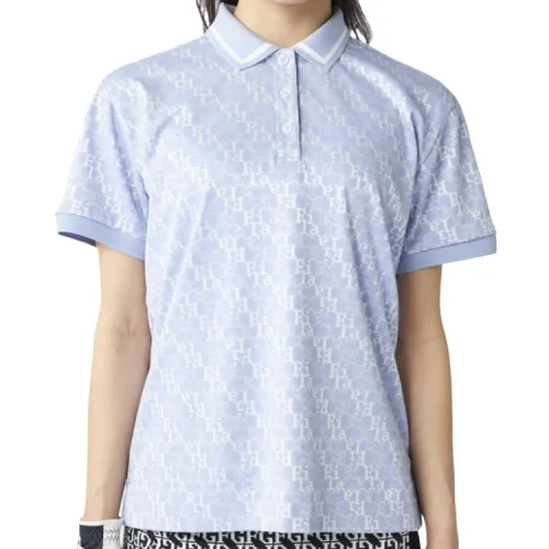 FILA Shirts Women's Blue Lapel Moderate