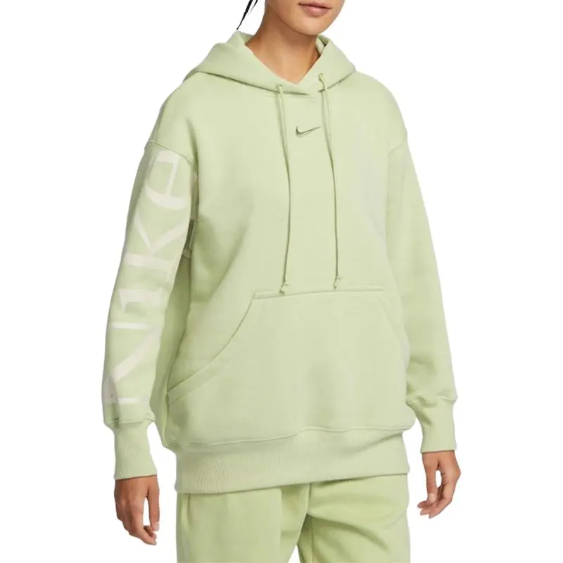 Nike Sweatshirts Women's Green Hooded Moderate Other
