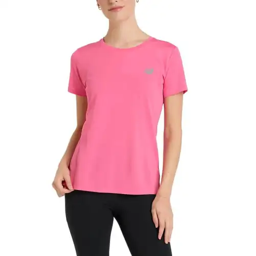 New Balance Regular T Shirt Women's Pink