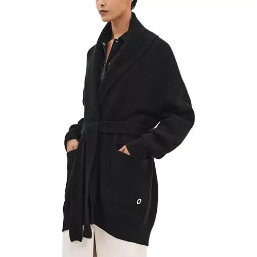 HERMES Cashmere Sweater Women's Black