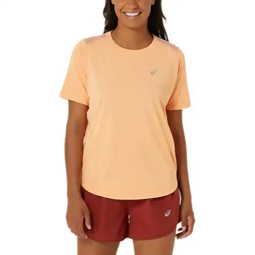 Asics ROADSHORT SLEEVE TOP T Shirt Women's Faded Orange