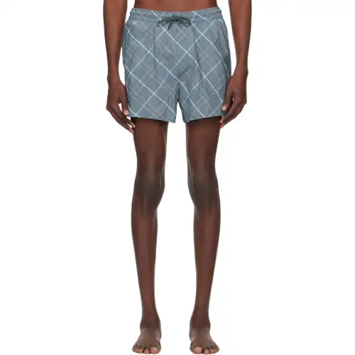Burberry Beach Shorts Men's Marine Blue