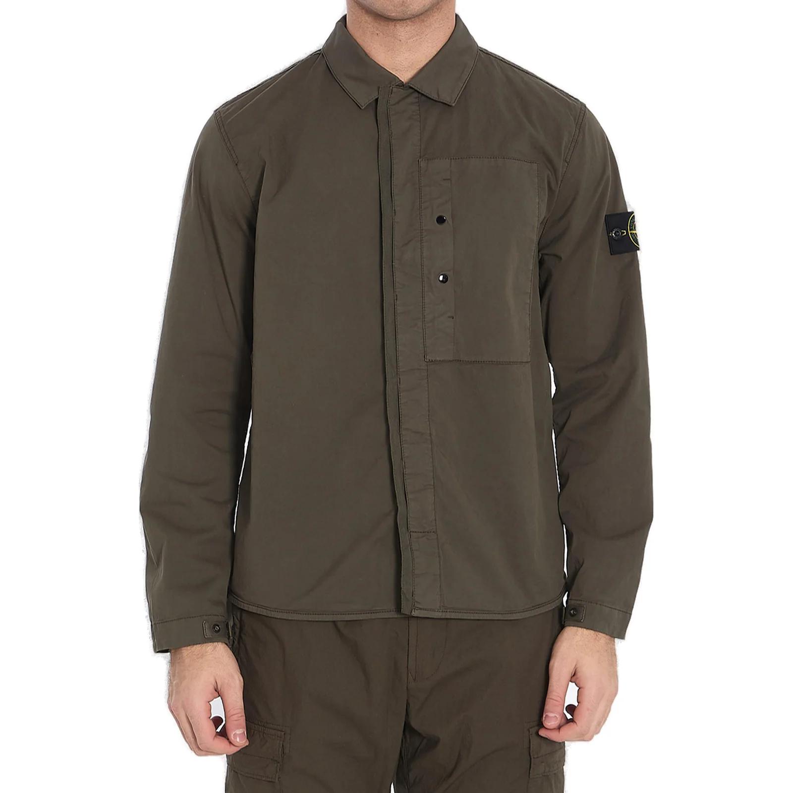 STONE ISLAND Compass Patch Long Sleeved Jacket