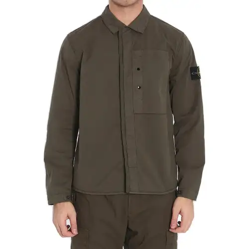 STONE ISLAND Compass Patch Long Sleeved Jacket