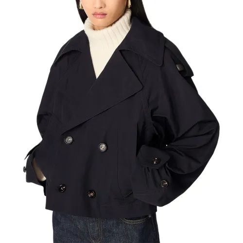 Bottega Veneta SS25 Jackets & Coats Women's Midnight Blue