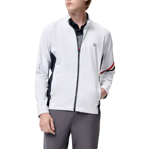 FILA Golf Collection Golf Collection Jackets & Coats Men's Jade White