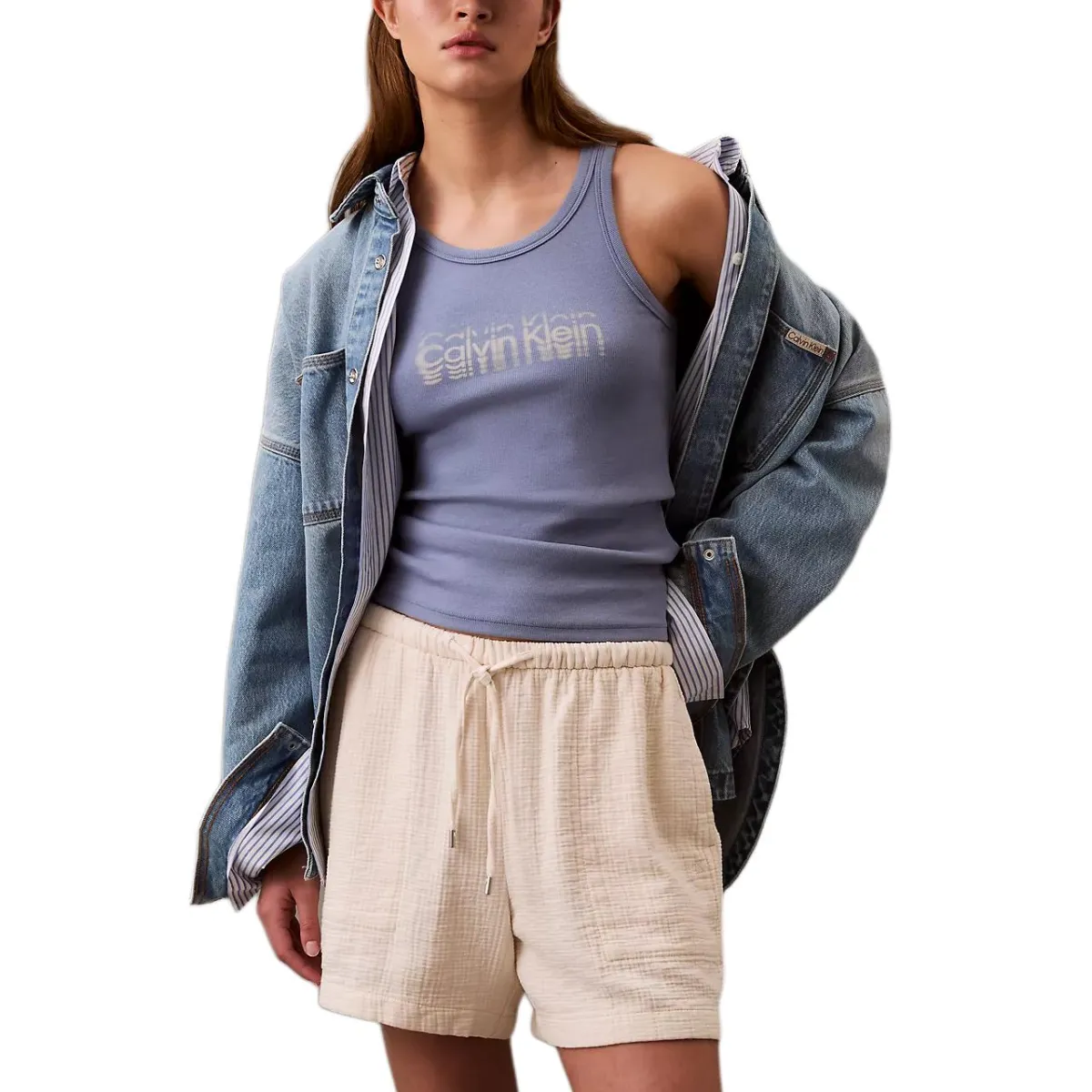 CALVIN KLEIN Casual Shorts Women's