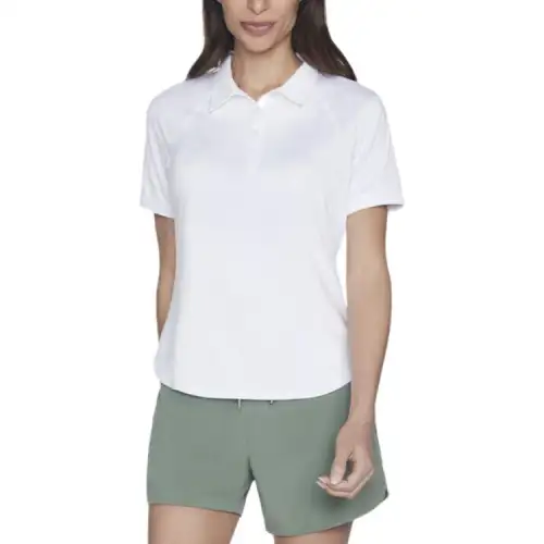 Skechers GO DRI SWIFT Polo Shirt Women's White
