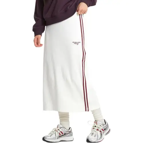 New Balance Casual Long Skirt Women's White