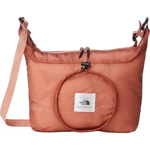 THE NORTH FACE 6L Shoulder Bag, Crossbody Bag, Outdoor Bag Nylon Orange Unisex
