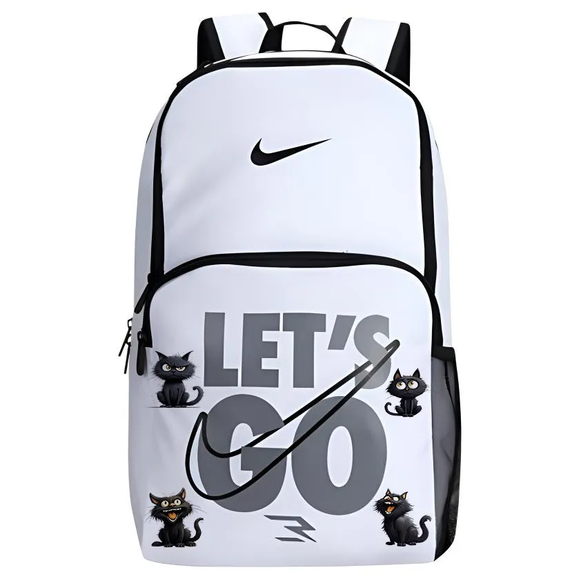 Nike Polyester Backpack Unisex White