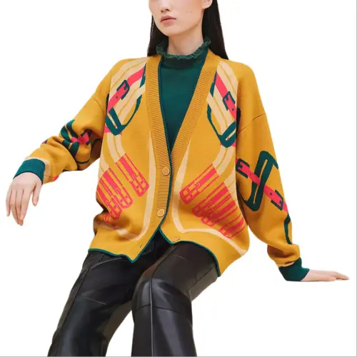 HERMES FW24 Sweater Women's Yellow