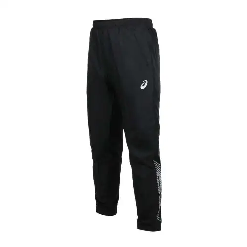 Asics Knitted Sweatpants Men's Black Silver